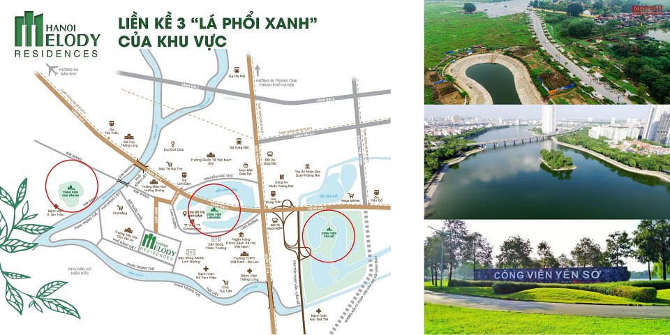 không gian sống xanh chung cư ha noi melody residence