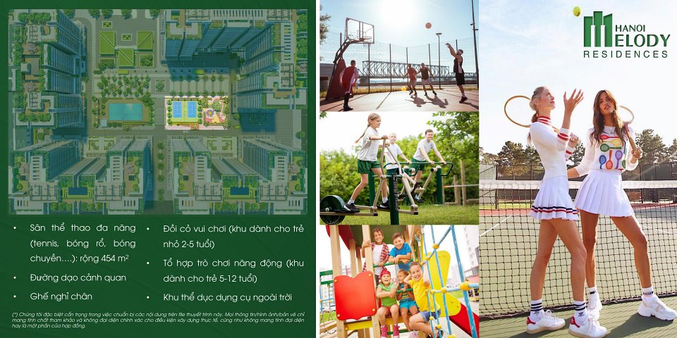 sân tenis chung cư hanoi melody residences